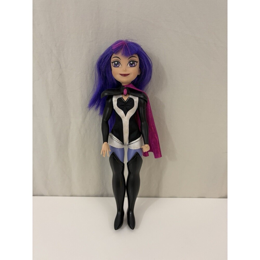 RARE DC Superhero Girls Zatanna Fashion Doll Figure 11 Inch Purple Hair 2018